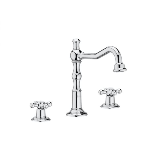 Image of Roca Carmen 3 Hole Deck Mounted Basin Mixer Tap