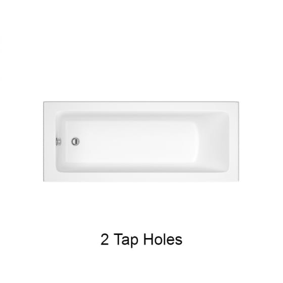 Image of Roca The Gap ECO Acrylic Single Ended Bath