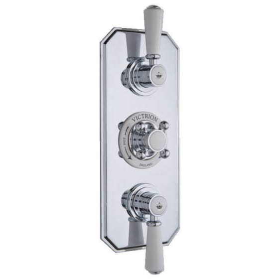 Image of BC Designs Victrion 2-Way Triple Concealed Shower Valve