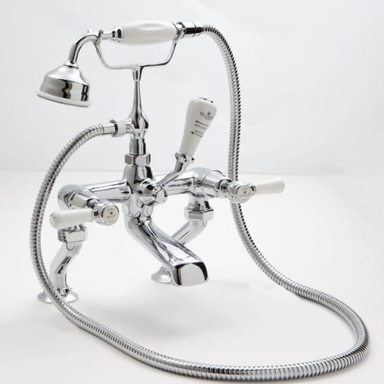 Image of BC Designs Victrion Deck Mounted Bath Shower Mixer