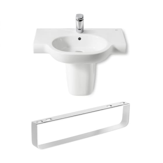 Image of Roca Meridian-N Wall Hung Basin With Ledge