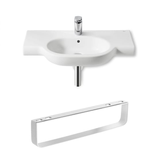 Image of Roca Meridian-N Wall Hung Basin With Ledge