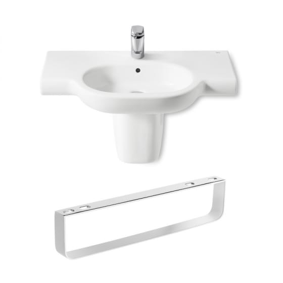 Image of Roca Meridian-N Wall Hung Basin With Ledge