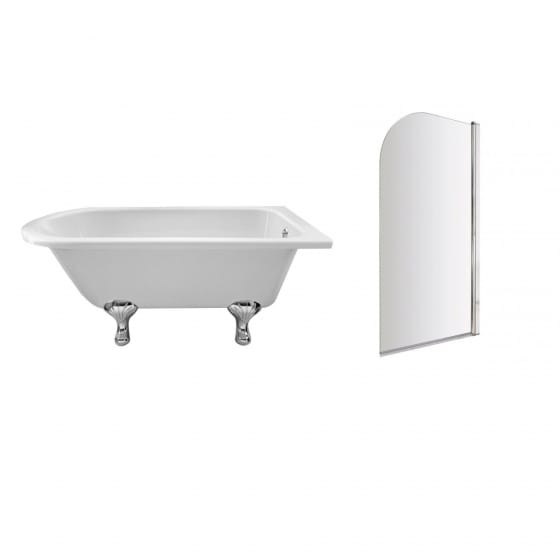 Image of Bayswater Single-Ended Freestanding Shower Bath