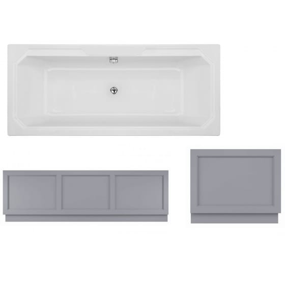 Image of Bayswater Bathurst Double Ended Acrylic Bath