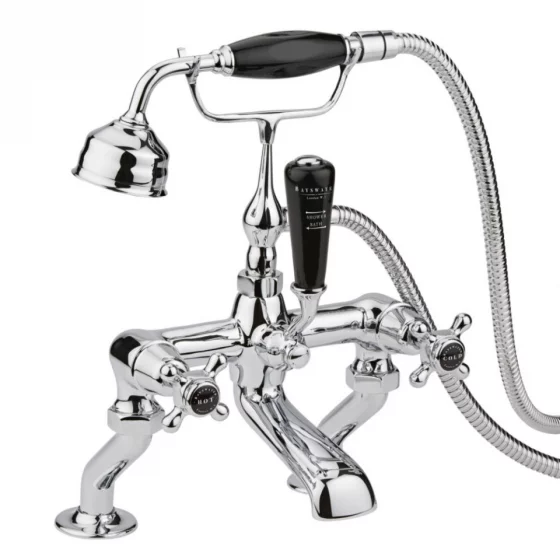 Image of Bayswater Deck Mounted Bath Shower Mixer