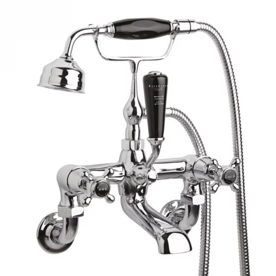 Image of Bayswater Wall Mounted Bath Shower Mixer