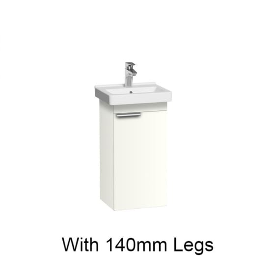 Image of Roca Dama-N Wall Hung Cloakroom Vanity Unit & Basin