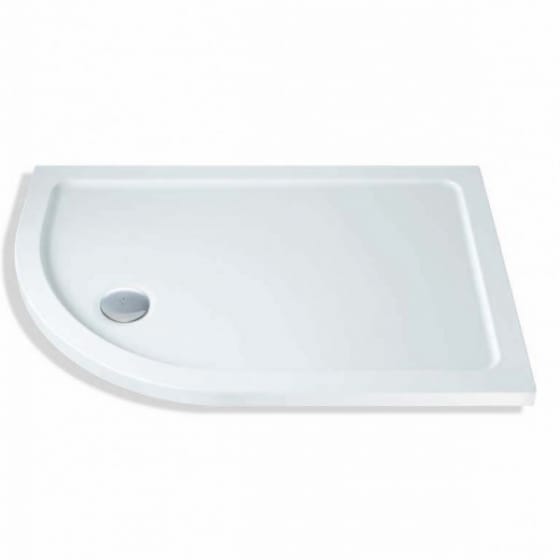 Image of MX Group Elements Offset Quadrant Shower Tray