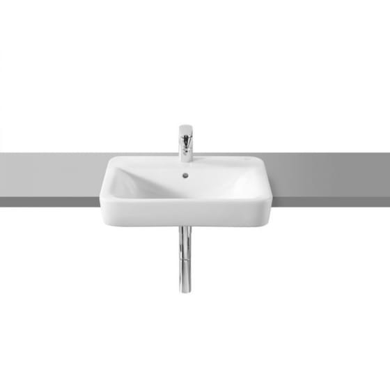 Image of Roca Senso Square Semi-Recessed Basin