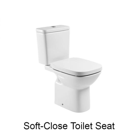 Image of Roca Debba Open Back Close Coupled Toilet