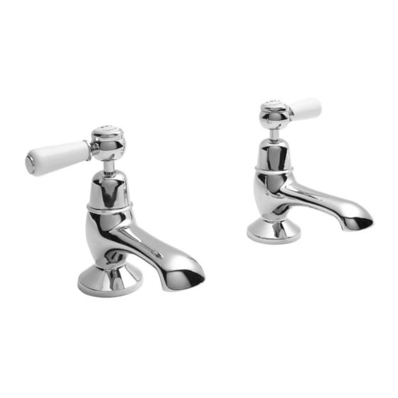 Image of Bayswater Bath Pillar Taps