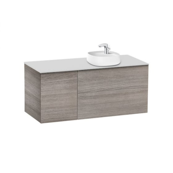 Image of Roca Beyond Wall Hung Vanity Unit With Countertop Basin