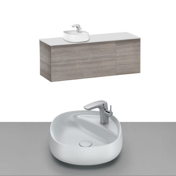 Image of Roca Beyond Wall Hung Vanity Unit With Countertop Basin