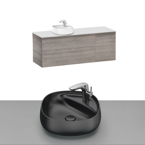 Image of Roca Beyond Wall Hung Vanity Unit With Countertop Basin