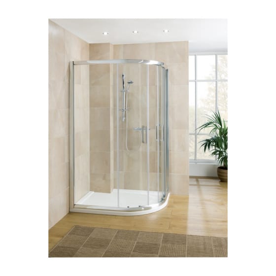 Image of MX Group DucoStone Quadrant Shower Tray