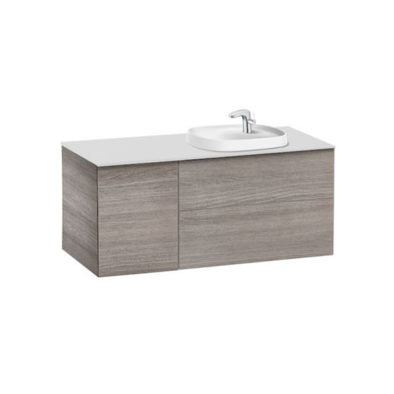 Image of Roca Beyond Wall Hung Vanity Unit With Inset Basin