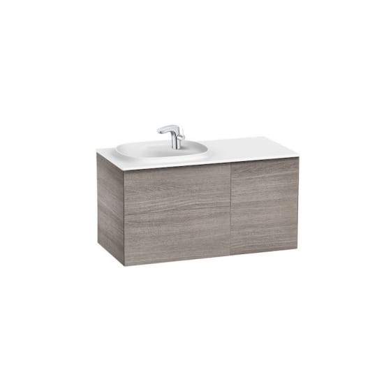 Image of Roca Beyond Wall Hung Vanity Unit With Surfex Basin