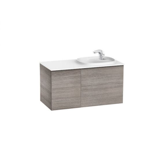 Image of Roca Beyond Wall Hung Vanity Unit With Surfex Basin