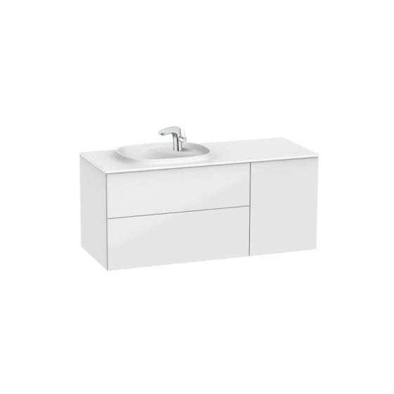 Image of Roca Beyond Wall Hung Vanity Unit With Surfex Basin