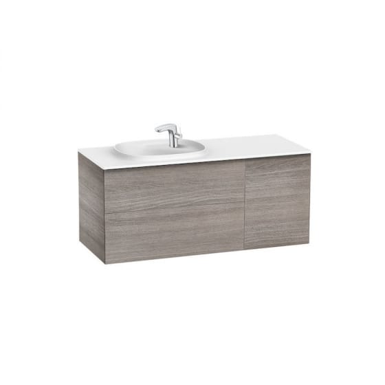 Image of Roca Beyond Wall Hung Vanity Unit With Surfex Basin