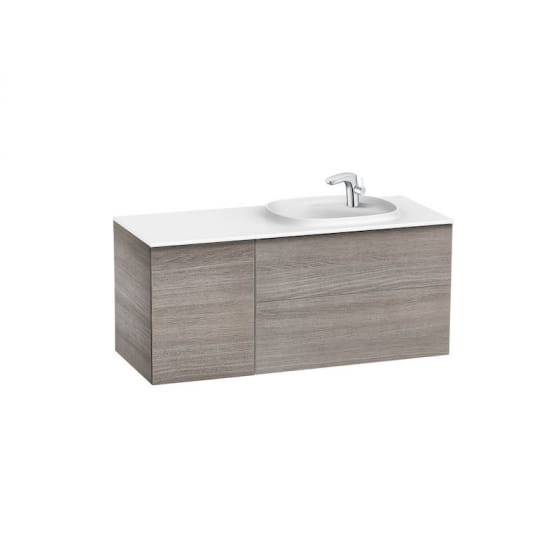 Image of Roca Beyond Wall Hung Vanity Unit With Surfex Basin