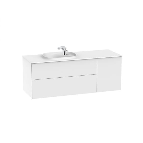 Image of Roca Beyond Wall Hung Vanity Unit With Surfex Basin