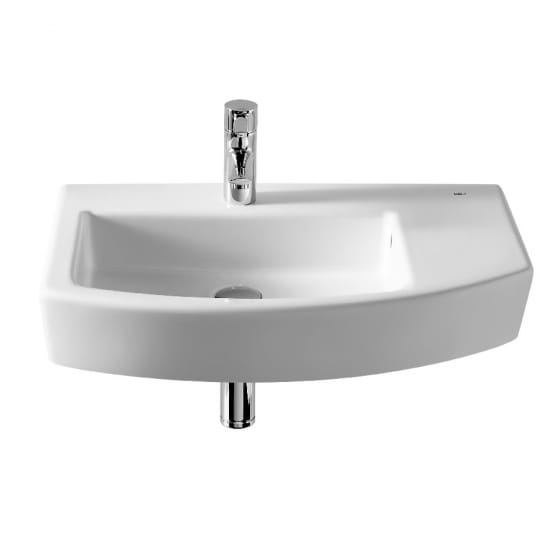 Image of Roca Hall Wall Hung / Countertop Asymmetrical Basin