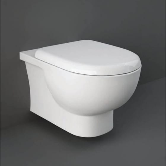 Image of RAK Tonique Wall Hung Toilet - TONWHPAN RAKSEAT015