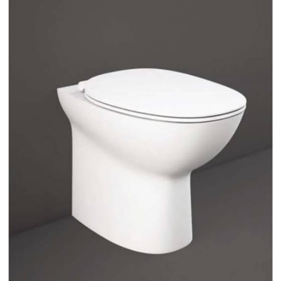 Image of RAK Morning Back to Wall Toilet - MORWC1346AWHA RAKSEAT018