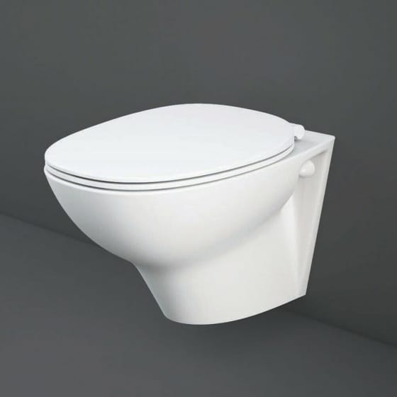 Image of RAK Morning Rimless Wall Hung Toilet - MORWC1445AWHA RAKSEAT018