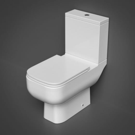 Image of RAK Series 600 Close Coupled Toilet with Soft Close Seat