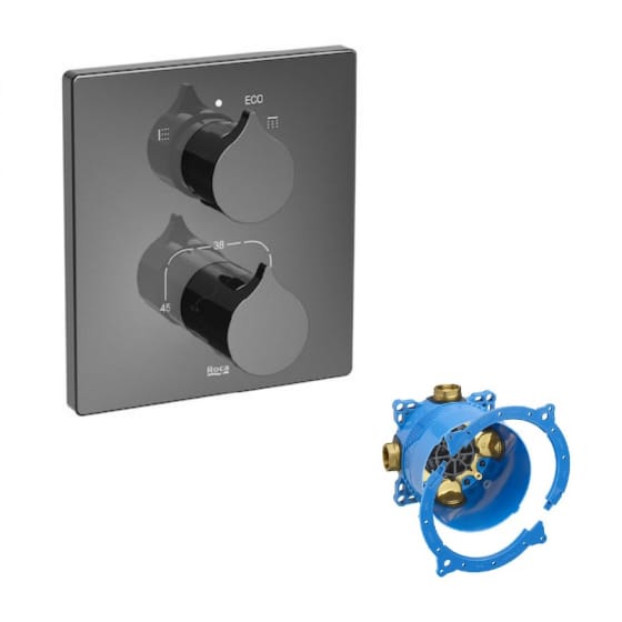 Image of Roca Insignia Thermostatic Bath Shower Valve