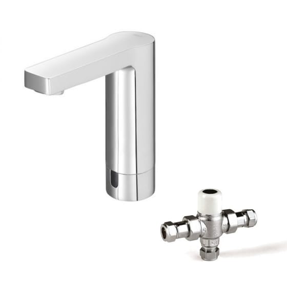 Image of Roca L90 Electronic Monobloc Basin Mixer Tap