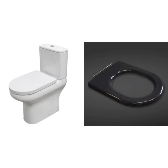 Image of RAK Compact Commercial Close Coupled Toilet