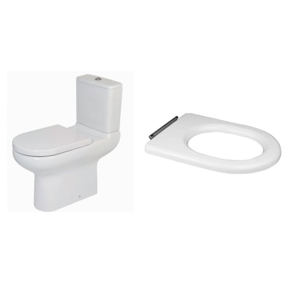 Image of RAK Compact Commercial Close Coupled Toilet