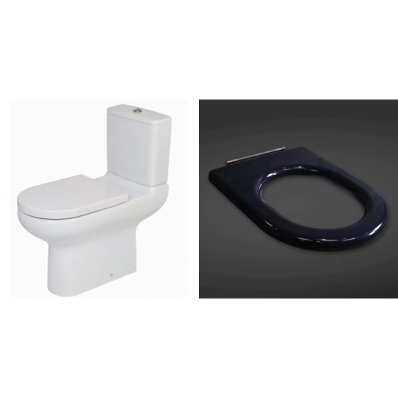 Image of RAK Compact Commercial Close Coupled Toilet