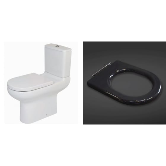 Image of RAK Compact Commercial Close Coupled Toilet