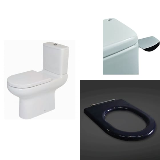 Image of RAK Compact Commercial Close Coupled Toilet