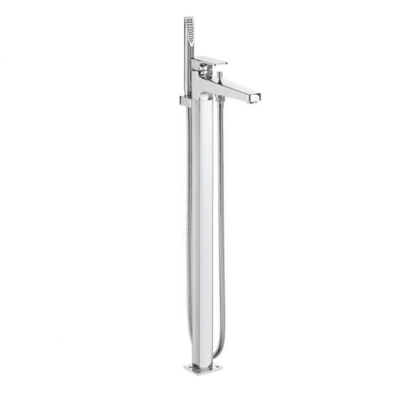 Image of Roca L90 Floorstanding Bath Tap With Shower Kit