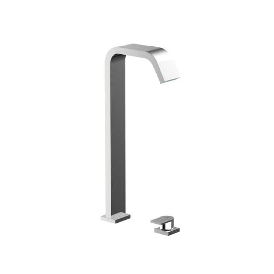 Image of Roca Flat Extended Height 2 Hole Basin Mixer Tap