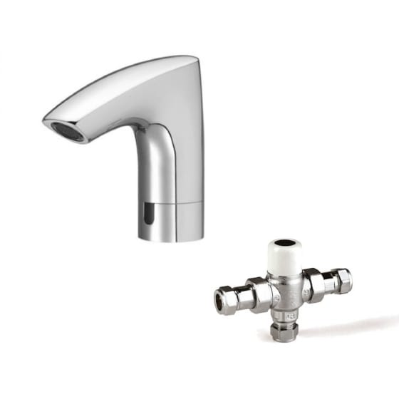 Image of Roca M3-E Electronic Monobloc Basin Mixer Tap