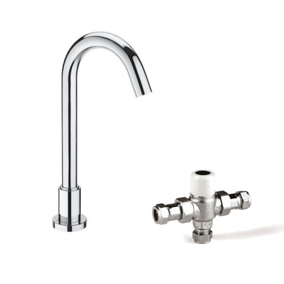 Image of Roca Loft Electronic Extended Height Monobloc Basin Tap