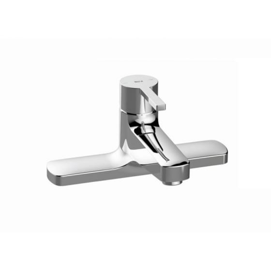 Image of Roca Naia Deck Mounted Bath Mixer Tap