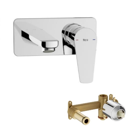 Image of Roca Atlas Wall Mounted Basin Mixer Tap