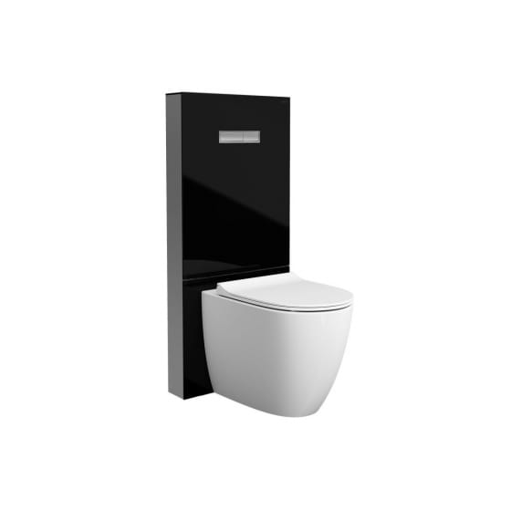 Image of VitrA Vitrus Glass Concealed Cistern for Back-To-Wall Toilet