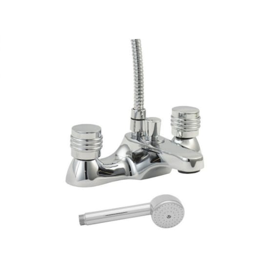 Image of Roca Danube-N Deck Mounted Bath Mixer Tap