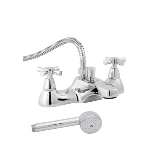 Image of Roca Danube-N Deck Mounted Bath Mixer Tap