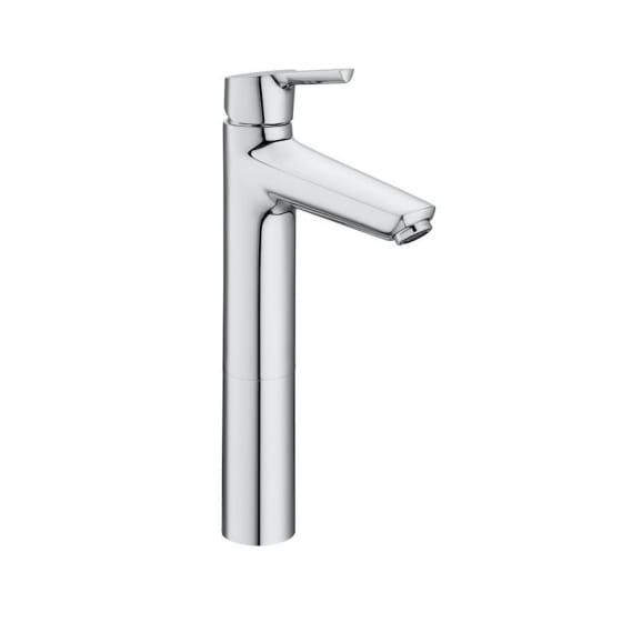 Image of Roca Malva Extended Height Monobloc Basin Mixer Tap With Pop-up Waste