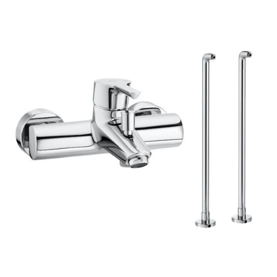 Image of Roca Malva Wall Mounted Bath Shower Mixer Valve